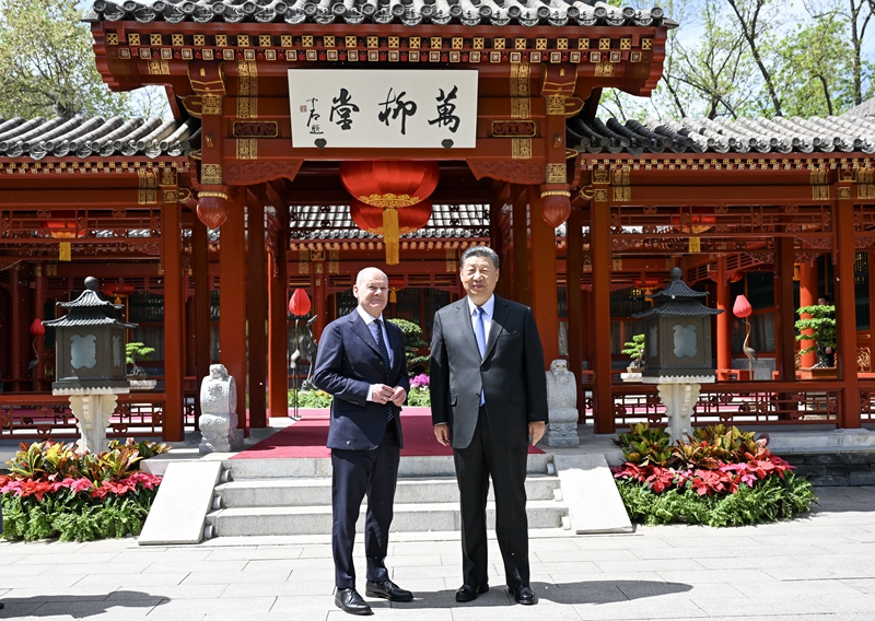 習(xí)近平會(huì)見(jiàn)德國(guó)總理朔爾茨「相關(guān)圖片」